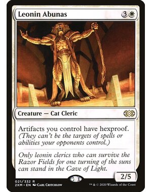 Magic: The Gathering Leonin Abunas (021) Near Mint