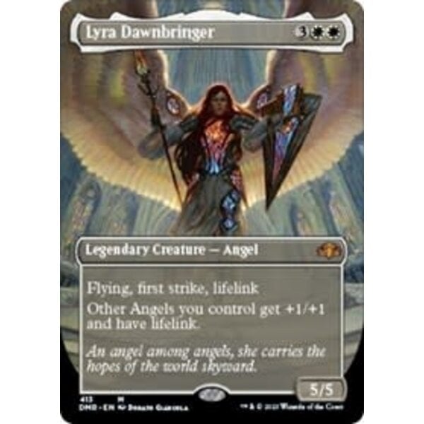 Magic: The Gathering Lyra Dawnbringer (Borderless) (413) Lightly Played
