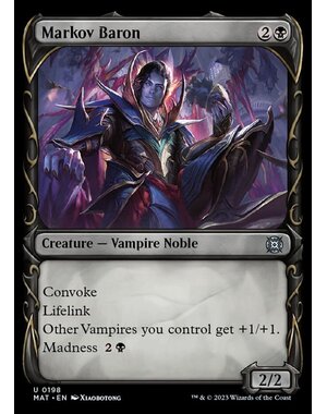 Magic: The Gathering Markov Baron (Halo Foil) (198) Near Mint Foil