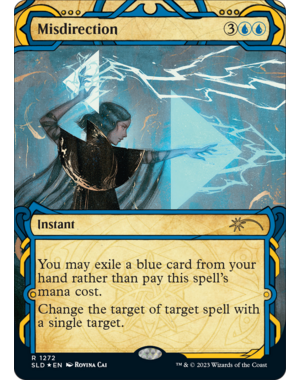 Magic: The Gathering Misdirection (Halo Foil) (1272) Near Mint Foil