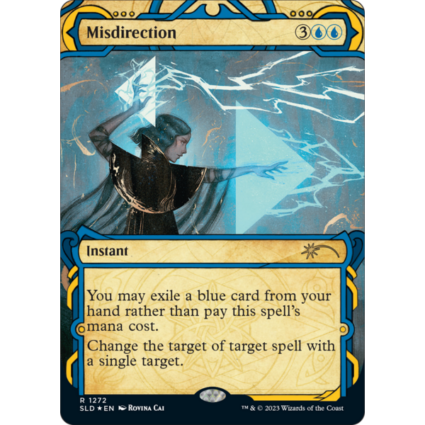 Magic: The Gathering Misdirection (Halo Foil) (1272) Near Mint Foil