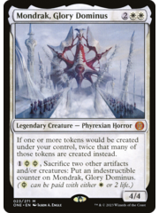 Magic: The Gathering Mondrak, Glory Dominus (023) Lightly Played