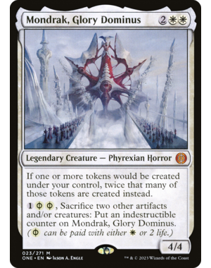 Magic: The Gathering Mondrak, Glory Dominus (023) Lightly Played