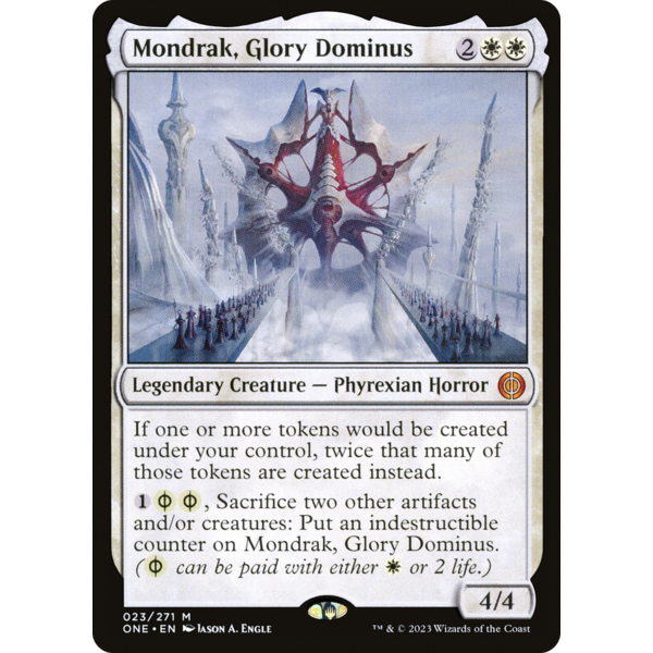 Magic: The Gathering Mondrak, Glory Dominus (023) Lightly Played