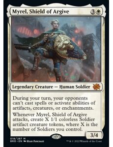 Magic: The Gathering Myrel, Shield of Argive (018) Lightly Played Foil