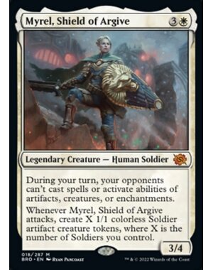 Magic: The Gathering Myrel, Shield of Argive (018) Lightly Played Foil