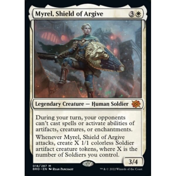 Magic: The Gathering Myrel, Shield of Argive (018) Lightly Played Foil
