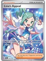 Pokemon Lisia's Appeal (234) Lightly Played Holofoil