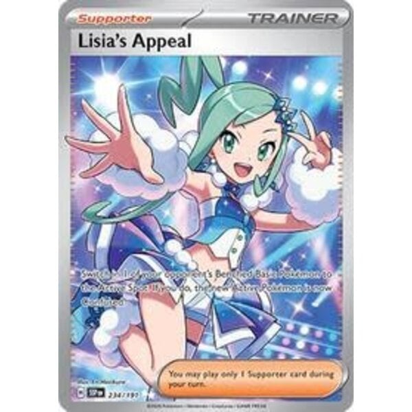 Pokemon Lisia's Appeal (234) Lightly Played Holofoil