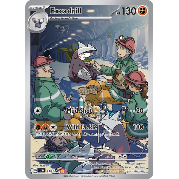 Pokemon Excadrill (174) Lightly Played Holofoil