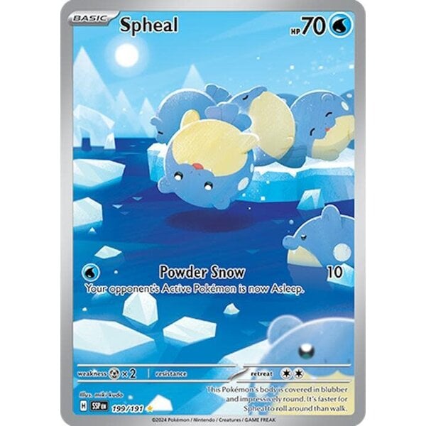Pokemon Spheal (199) Lightly Played Holofoil