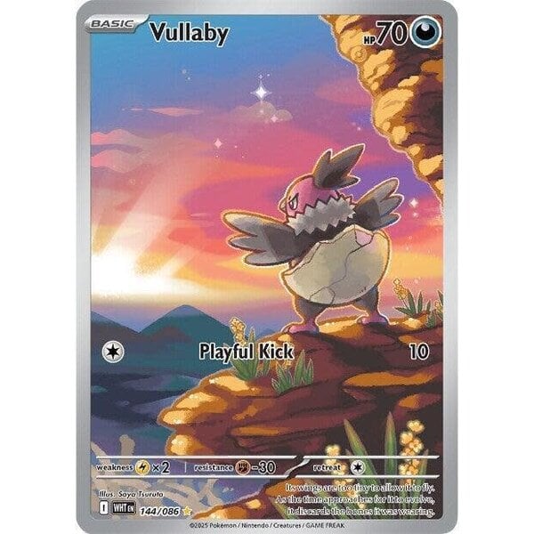 Pokemon Vullaby (144) Ligthly Played Holofoil
