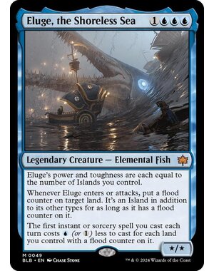 Magic: The Gathering Eluge, the Shoreless Sea (049) Lightly Played
