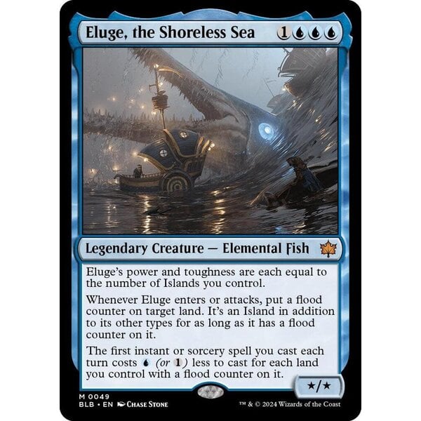 Magic: The Gathering Eluge, the Shoreless Sea (049) Lightly Played