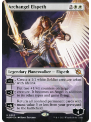 Magic: The Gathering Archangel Elspeth (Borderless Alternate Art) (320) Lightly Played Foil