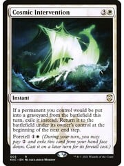 Magic: The Gathering Cosmic Intervention (003) Lightly Played