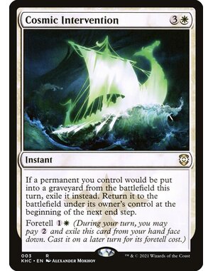 Magic: The Gathering Cosmic Intervention (003) Lightly Played