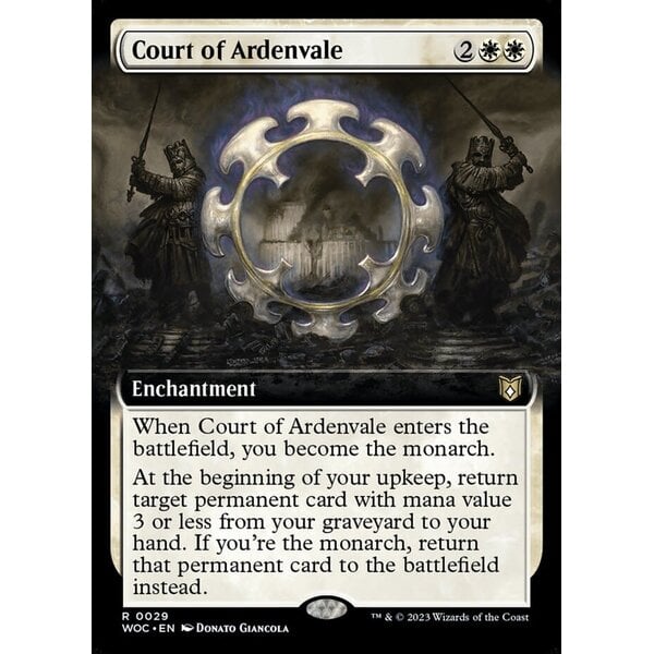 Magic: The Gathering Court of Ardenvale (Extended Art) (029) Lightly Played
