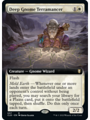 Magic: The Gathering Deep Gnome Terramancer (Extended Art) (607) Lightly Played