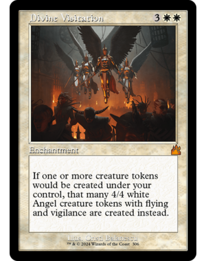 Magic: The Gathering Divine Visitation (Retro Frame) (306) Lightly Played