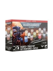 Warhammer 40,000 Warhammer 40k: Paint + Tools Set