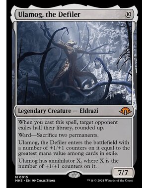 Magic: The Gathering Ulamog, the Defiler (015) Lightly Played Foil