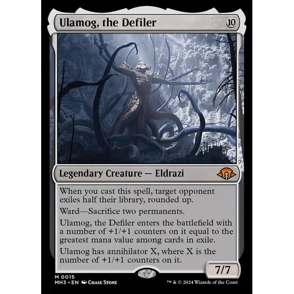 Magic: The Gathering Ulamog, the Defiler (015) Lightly Played Foil