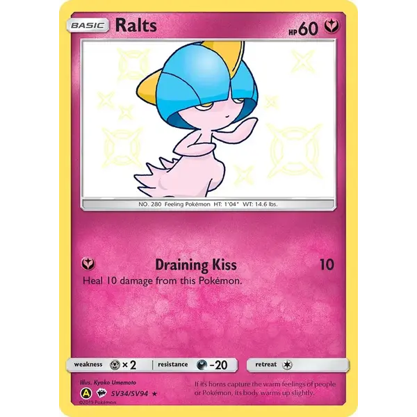 Pokemon Ralts (SV34) Lightly Played Holofoil
