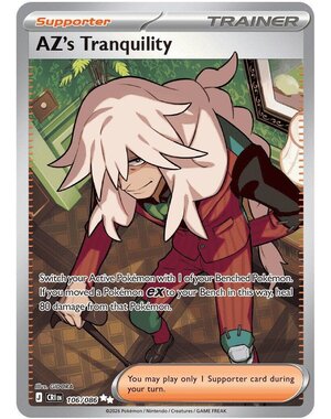 Pokemon AZ's Tranquility (106) Lightly Played Holofoil