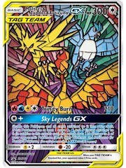Pokemon Moltres & Zapdos & Articuno GX (SM210) Near Mint Holofoil