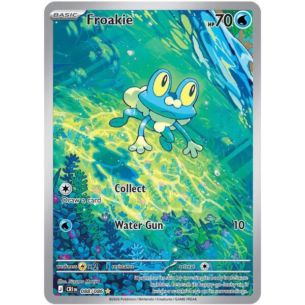Pokemon Froakie (088) Near Mint Holofoil
