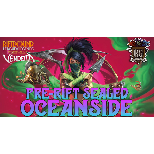UVS Games 7/25/26 Oceanside Riftbound Vendetta Pre-Rift Sealed Event Saturday 12 PM