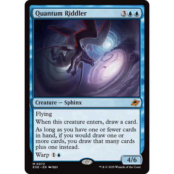 Magic: The Gathering Quantum Riddler (072) Near Mint