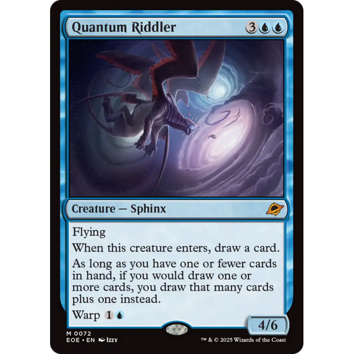 Magic: The Gathering Quantum Riddler (072) Near Mint