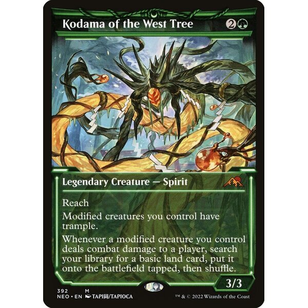 Magic: The Gathering Kodama of the West Tree (Showcase) (392) Near Mint