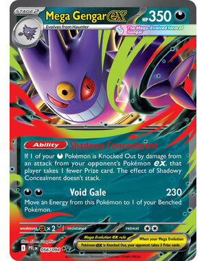 Pokemon Mega Gengar ex (056) Lightly Played Holofoil