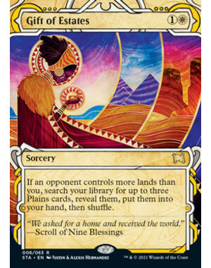 Magic: The Gathering Gift of Estates (Foil Etched) 006) Lightly Played Foil