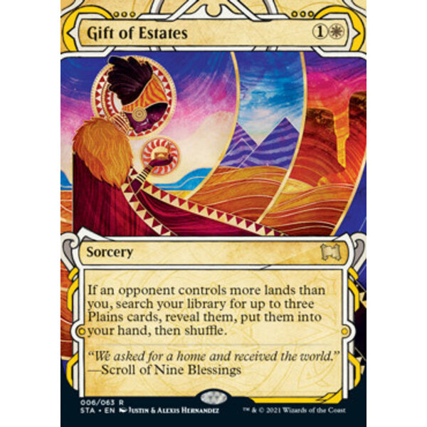 Magic: The Gathering Gift of Estates (Foil Etched) 006) Lightly Played Foil