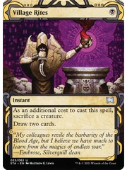 Magic: The Gathering Village Rites (Foil Etched) (035) Lightly Played Foil