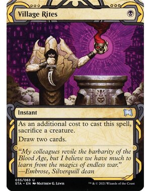 Magic: The Gathering Village Rites (Foil Etched) (035) Lightly Played Foil