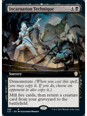 Magic: The Gathering Incarnation Technique (Extended Art) (368) Lightly Played