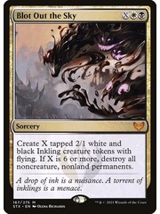 Magic: The Gathering Blot Out the Sky (167) Lightly Played Foil