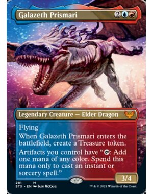 Magic: The Gathering Galazeth Prismari (Borderless Alternate Art) (281) Lightly Played