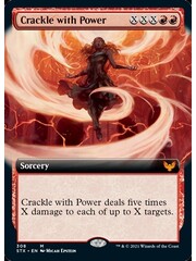 Magic: The Gathering Crackle with Power (Extended Art) (308) Near Mint