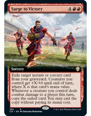 Magic: The Gathering Surge to Victory (Extended Art) (285) Lightly Played