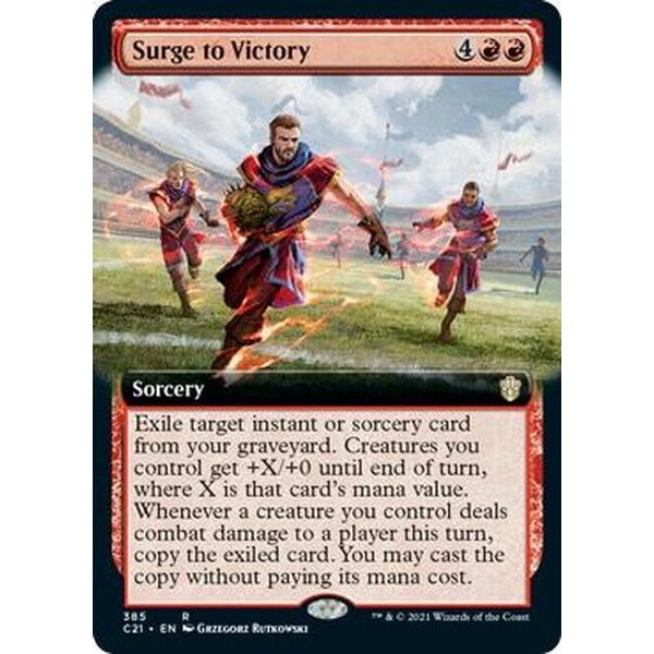 Magic: The Gathering Surge to Victory (Extended Art) (285) Lightly Played