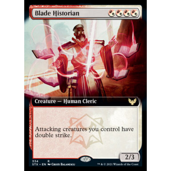 Magic: The Gathering Blade Historian (Extended Art) (334) Lightly Played Foil
