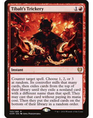 Magic: The Gathering Tibalt's Trickery (153) Lightly Played