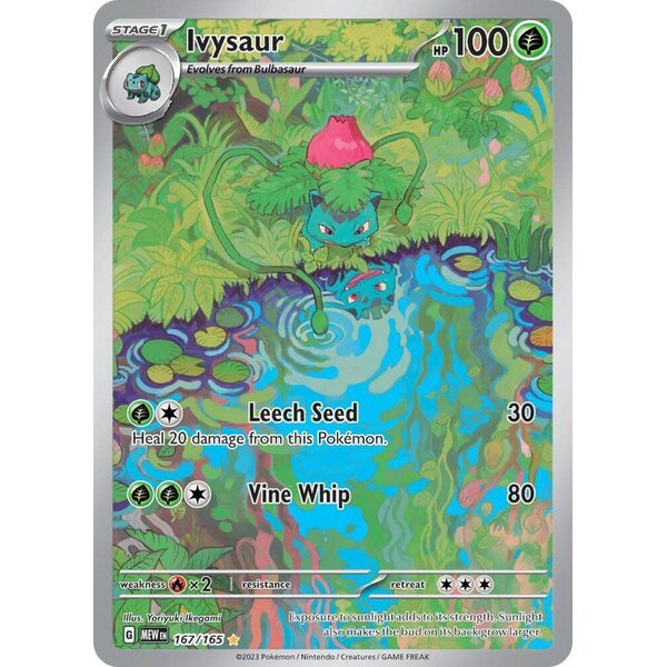 Pokemon Ivysaur (167) Near Mint Holofoil