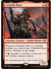 Magic: The Gathering Pashalik Mons (138) Lightly Played